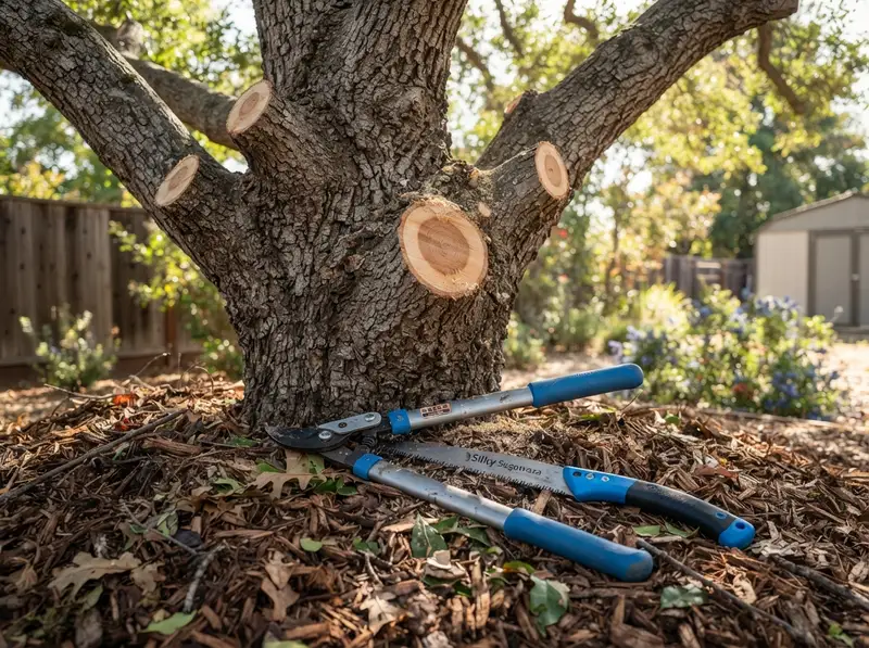 Professional tree pruning and branch care