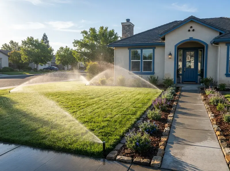 Smart irrigation system installation in Vacaville Smart irrigation system installation in Vacaville
