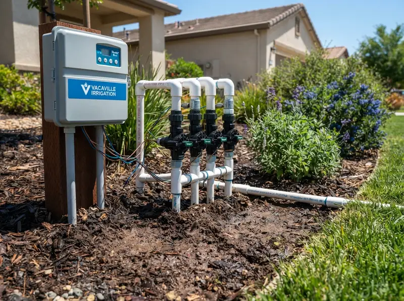 Professional irrigation system installation in Vacaville Professional irrigation system installation in Vacaville